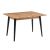 Τραπέζι Dolunay Megapap επεκτεινόμενο χρώμα atlantic pine - μαύρο 100x60(120x100)x79,5εκ. |  Τραπέζια στο espiti