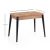Τραπέζι Dolunay Megapap επεκτεινόμενο χρώμα atlantic pine - μαύρο 100x60(120x100)x79,5εκ. |  Τραπέζια στο espiti
