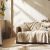 Ριχτάρι Πολυθρόνας 180x180cm GOFIS HOME  Rabia Beige/Clay 321/02 |  Ριχτάρια στο espiti