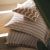 Ριχτάρι Πολυθρόνας 180x180cm GOFIS HOME  Clover Tan/Beige 334/22 |  Ριχτάρια στο espiti