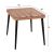ΣΕΤ 3ΤΜΧ ALLEGRA WICKER ΜΕ ΤΡΑΠΕΖΙ 80X80Χ78Υ ΜΠΕΖ & ΜΑΥΡΟ ΧΡΩΜΑ HM10485 |  Σετ τραπεζαρία κήπου στο espiti