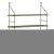 ΡΑΦΙΕΡΑ ΤΟΙΧΟΥ ACHALA ΜΕΛΑΜΙΝΗΣ HM9185.12 OLIVE GREY 60x15x68Y εκ. |  Ραφιέρες τοίχου στο espiti