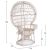 ΠΟΛΥΘΡΟΝΑ ROYAL PEACOCK HM9342.02 RATTAN ΣΕ ΛΕΥΚΟ-ΜΑΞΙΛΑΡΙ ΛΕΥΚΟ 114x72x150Yεκ. |  Πολυθρόνες κήπου στο espiti