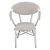 ΠΟΛΥΘΡΟΝΑ ΑΛΟΥΜΙΝΙΟΥ CLAY BAMBOO LOOK ΓΚΡΙ ΠΑΤΙΝΑ ΜΕ TEXTLINE HM5108 57x57x83cm |  Πολυθρόνες κήπου στο espiti