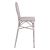 ΣΚΑΜΠΩ ΑΛΟΥΜΙΝΙΟΥ BAMBOO LOOK ΠΑΤΙΝΑ ΛΕΥΚΟ ΜΕ TEXTLINE HM5110 41x52x116 εκ. |  Σκαμπώ κήπου στο espiti