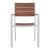 ΠΟΛΥΘΡΟΝΑ ΑΛΟΥΜΙΝΙΟΥ SAGA ΛΕΥΚΗ ΜΕ POLYWOOD HM5127.01 55x56x85Υ εκ. |  Πολυθρόνες κήπου στο espiti