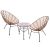 ΣΕΤ ΕΞΩΤΕΡΙΚΟΥ ΧΩΡΟΥ 3ΤΜΧ ALLEGRA HM10335 ΜΠΕΖ WICKER-ΜΕΤΑΛΛΟ |  Σαλόνια κήπου στο espiti