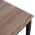 ΤΡΑΠΕΖΙ ΤΡΑΠΕΖΑΡΙΑΣ PANYA HM8332, 110X70Χ76 SONOMA, ΜΑΥΡΑ ΠΟΔΙΑ |  Τραπέζια στο espiti