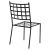 ΜΕΤΑΛΛΙΚΗ ΚΑΡΕΚΛΑ EMERY HM5509 ΣΕ ΜΑΥΡΗ ΑΠΟΧΡΩΣΗ 46x58x88  cm |  Πολυθρόνες κήπου στο espiti