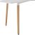 ΤΡΑΠΕΖΙ HM8697.01 MINIMAL, ΛΕΥΚΟ MDF, ΞΥΛΙΝΑ ΠΟΔΙΑ ΟΞΙΑ,160Χ90X74,5Υ εκ |  Τραπέζια στο espiti