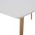 ΤΡΑΠΕΖΙ HM8697.01 MINIMAL, ΛΕΥΚΟ MDF, ΞΥΛΙΝΑ ΠΟΔΙΑ ΟΞΙΑ,160Χ90X74,5Υ εκ |  Τραπέζια στο espiti