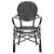 ΠΟΛΥΘΡΟΝΑ ΑΛΟΥΜΙΝΙΟΥ BAMBOO LOOK ΜΕ ΜΑΥΡΟ ΛΕΥΚΟ WICKER HM5793.02 56X63X96Y εκ. |  Πολυθρόνες κήπου στο espiti
