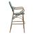 ΣΚΑΜΠΟ ΑΛΟΥΜΙΝΙΟΥ BAMBOO LOOK ΜΕ WICKER ΠΡΑΣΙΝΟ ΛΕΥΚΟ HM5794.01 56x60x126 εκ. |  Σκαμπώ κήπου στο espiti