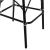 ΣΚΑΜΠΟ ΑΛΟΥΜΙΝΙΟΥ BAMBOO LOOK ΜΕ WICKER ΜΑΥΡΟ ΛΕΥΚΟ HM5794.02 56x60x126 εκ. |  Σκαμπώ κήπου στο espiti