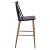 ΣΚΑΜΠΟ ΜΠΑΡ VANESSA ΜΑΥΡΟ ΜΕΣΑΙΟΥ ΥΨΟΥΣ HM9300.02  43x45x97Υεκ. |  Σκαμπώ μπαρ στο espiti