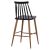 ΣΚΑΜΠΟ ΜΠΑΡ VANESSA ΜΑΥΡΟ ΜΕΣΑΙΟΥ ΥΨΟΥΣ HM9300.02  43x45x97Υεκ. |  Σκαμπώ μπαρ στο espiti