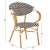 ΠΟΛΥΘΡΟΝΑ BAMBOO LOOK HM5861.01 ΜΑΥΡΟ-ΛΕΥΚΟ 57x55x82 εκ. |  Πολυθρόνες κήπου στο espiti