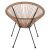 ΠΟΛΥΘΡΟΝΑ ACAPULCO Τ. ΦΩΛΙΑ ΜΕΤΑΛΛΟ ΜΑΥΡΟ ΜΕ TWISTED WICKER HM5871.01 70x73x79 εκ. |  Πολυθρόνες κήπου στο espiti