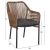 ΠΟΛΥΘΡΟΝΑ ΑΛΟΥΜΙΝΙΟΥ ΓΚΡΙ ΜΕ ΣΧΟΙΝΙ WICKER PE 56x66x79Yεκ. HM5855.03 |  Πολυθρόνες κήπου στο espiti