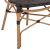 ΚΑΡΕΚΛΑ ΑΛΟΥΜΙΝΙΟΥ BAMBOO LOOK ΜΕ ΚΑΦΕ PE RATTAN HM5925.01 47x58x95Yεκ. |  Πολυθρόνες κήπου στο espiti