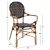 ΠΟΛΥΘΡΟΝΑ ΑΛΟΥΜΙΝΙΟΥ BAMBOO LOOK ΚΑΦΕ ΚΑΙ ΚΑΦΕ PE RATTAN HM5926.01 56x62x95Yεκ. |  Πολυθρόνες κήπου στο espiti
