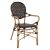 ΠΟΛΥΘΡΟΝΑ ΑΛΟΥΜΙΝΙΟΥ BAMBOO LOOK ΚΑΦΕ ΚΑΙ ΚΑΦΕ PE RATTAN HM5926.01 56x62x95Yεκ. |  Πολυθρόνες κήπου στο espiti