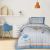 DAS KIDS ΠΑΠΛΩΜΑ ΜΟΝΟ 4912 BLUE, GREY, ORANGE |  Παπλώματα Παιδικά στο espiti