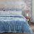 DAS HOME ΚΟΥΒΕΡΤΑ FLEECE 220Χ240 1186 DUSTY BLUE |  Κουβέρτες Βελουτέ Υπέρδιπλες στο espiti