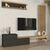 Σύνθεση τηλεόρασης Dumont Megapap χρώμα ανθρακί - sepet oak 240x36,8x200εκ. |  Συνθέσεις σαλονιού στο espiti