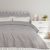 DAS HOME ΚΟΥΒΕΡΤΑ ΠΙΚΕ 220X240 0496 GREY |  Κουβέρτες Βαμβακερές Υπέρδιπλες στο espiti