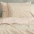 ΣΕΤ ΣΕΝΤΟΝΙΑ KING SIZE (Λ) NIKA ECRU/BEIGE CASUAL LINE (180Χ200+32) ΣΕΤ KING SIZE 260Χ270 MELINEN |  Σεντόνια Υπέρδιπλα / King Size στο espiti