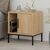 Κομοδίνο Glynn Megapap χρώμα saphhire oak 45x35x50εκ. |  Κομοδίνα στο espiti