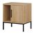 Κομοδίνο Glynn Megapap χρώμα saphhire oak 45x35x50εκ. |  Κομοδίνα στο espiti