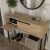 Κονσόλα με καθρέπτη Suzy Megapap χρώμα sepet oak 90x29,6x76εκ. |  Συρταριέρες -Κονσόλες στο espiti