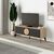 Έπιπλο τηλεόρασης Gora Megapap χρώμα sapphire oak - silky black 140x35,6x51εκ. |  Έπιπλα τηλεόρασης στο espiti