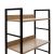 Βιβλιοθήκη- Ραφιέρα Ramon pakoworld φυσικό-μαύρο 60x28x125,5εκ |  Βιβλιοθήκες γραφείου στο espiti
