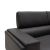 Καναπές Shea pakoworld 3θέσιος pu μαύρο-inox 198x80x87εκ |  Καναπέδες στο espiti
