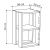 Κομοδίνο Passion pakoworld oak 34x30x55εκ |  Κομοδίνα στο espiti