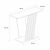 Κονσόλα Gravity Megapap χρώμα travertine - χρυσό 90x29,6x76,8εκ. |  Συρταριέρες -Κονσόλες στο espiti
