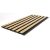 PS PANEL ΜΕ 3D ΠΗΧΑΚΙΑ F4 PIANO 12/122/2900mm NAT.OAK/BLACK NewPlan - NewPlan |  Διακόσμηση τοίχου στο espiti
