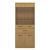 Βιτρίνα Pavi Βελανιδιά 84.3x33.8x197.2cm AlphaB2B |  Συνθέσεις σαλονιού στο espiti