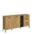 Μπουφές Santes Χρυσό Δρυς-Γραφίτης 180x42x92.5cm AlphaB2B |  Μπουφέδες στο espiti