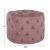 ΣΚΑΜΠΟ KASSIE  ΣΑΠΙΟ ΜΗΛΟ ΒΕΛΟΥΔΟ ΤΥΠΟΥ CHESTERFIELD HM8406.02 Φ60x43Υ εκ. |  Σκαμπώ στο espiti