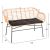 ΣΕΤ ΣΑΛΟΝΙ ΕΞΩΤΕΡΙΚΟΥ ΧΩΡΟΥ 4ΤΜΧ ALLEGRA HM21052 WICKER-ΜΕΤΑΛΛΟ |  Σαλόνια κήπου στο espiti