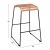 ΣΚΑΜΠΟ ΜΕΤΑΛΛΙΚΟ ALLEGRA HM5641 ΜΕ WICKER ΣΕ ΜΠΕΖ ΑΠΟΧΡΩΣΗ 49x50x76 εκ. |  Σκαμπώ κήπου στο espiti