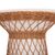 ΒΟΗΘΗΤΙΚΟ ΤΡΑΠΕΖΙ ΣΤΡΟΓΓΥΛΟ DELIA HM18167.02 FIBER CEMENT ΛΕΥΚΟ & RATTAN Φ40x45Υεκ |  Τραπέζια στο espiti