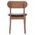 KΑΡΕΚΛΑ ΤΡΑΠΕΖΑΡΙΑΣ SEKOR HM9945.03 ΚΑΡΥΔΙ RUBBERWOOD-ΜΑΥΡΟ PU 51x48x79Υεκ |  Καρέκλες στο espiti