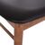 KΑΡΕΚΛΑ ΤΡΑΠΕΖΑΡΙΑΣ SEKOR HM9945.03 ΚΑΡΥΔΙ RUBBERWOOD-ΜΑΥΡΟ PU 51x48x79Υεκ |  Καρέκλες στο espiti