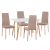 ΣΕΤ ΤΡΑΠΕΖΑΡΙΑΣ 5ΤΜΧ MINIMAL HM11767 ΛΕΥΚΟ MDF-ΜΠΕΖ ΥΦΑΣΜΑ |  Σετ τραπεζαρίες στο espiti