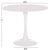 ΤΡΑΠΕΖΙ ΣΤΡΟΓΓΥΛΟ BROLIN HM18141.01 MDF TOP-ΒΑΣΗ ΜΕΤΑΛΛΙΚΗ--ΛΕΥΚΟ Φ90x73Υεκ |  Τραπεζάκια σαλονιού στο espiti